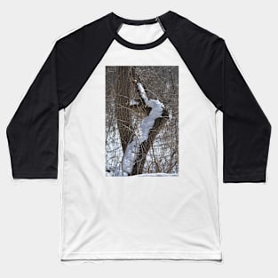 Crooked Snow Baseball T-Shirt